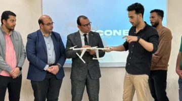 طلاب هندسة الطيران بجامعة المنصورة الجديدة يبتكرون طائرات مسيرة لخدمة المجتمع