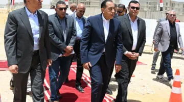رئيس الوزراء يشرف على تقدم العمل في تحسين وتطوير محور 26 يوليو