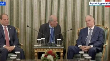 عاجل.. الرئيس السيسي: علاقات مصر واليونان قوية وتاريخية ونسعى لتطويرها