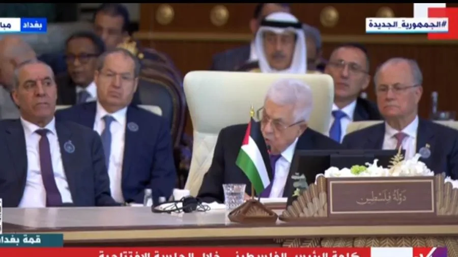 عاجل| الرئيس الفلسطيني يقدر الدعم العربي للقضية الفلسطينية