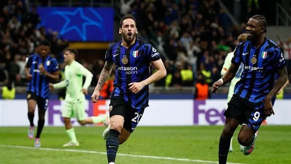 عاجل.. جنون في إيطاليا.. إنتر يفرض التعادل على برشلونة بدورى أبطال أوروبا عاجل.. جنون في إيطاليا.. إنتر يفرض التعادل على برشلونة بدورى أبطال أوروبا