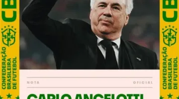 عاجل | رئيس الاتحاد البرازيلي يعلن عن توقيع عقد مع أنشيلوتي رسميًا
