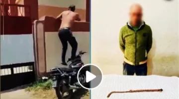 عاريًا فوق السور.. ملابسات دخول شخص بـ"عَتَلة" مدرسة بدمياط