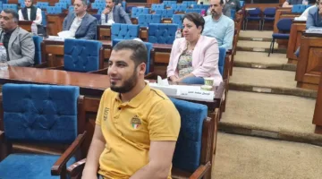 عباس صابر يشهد ختام برنامج ”لائحة شئون العاملين"