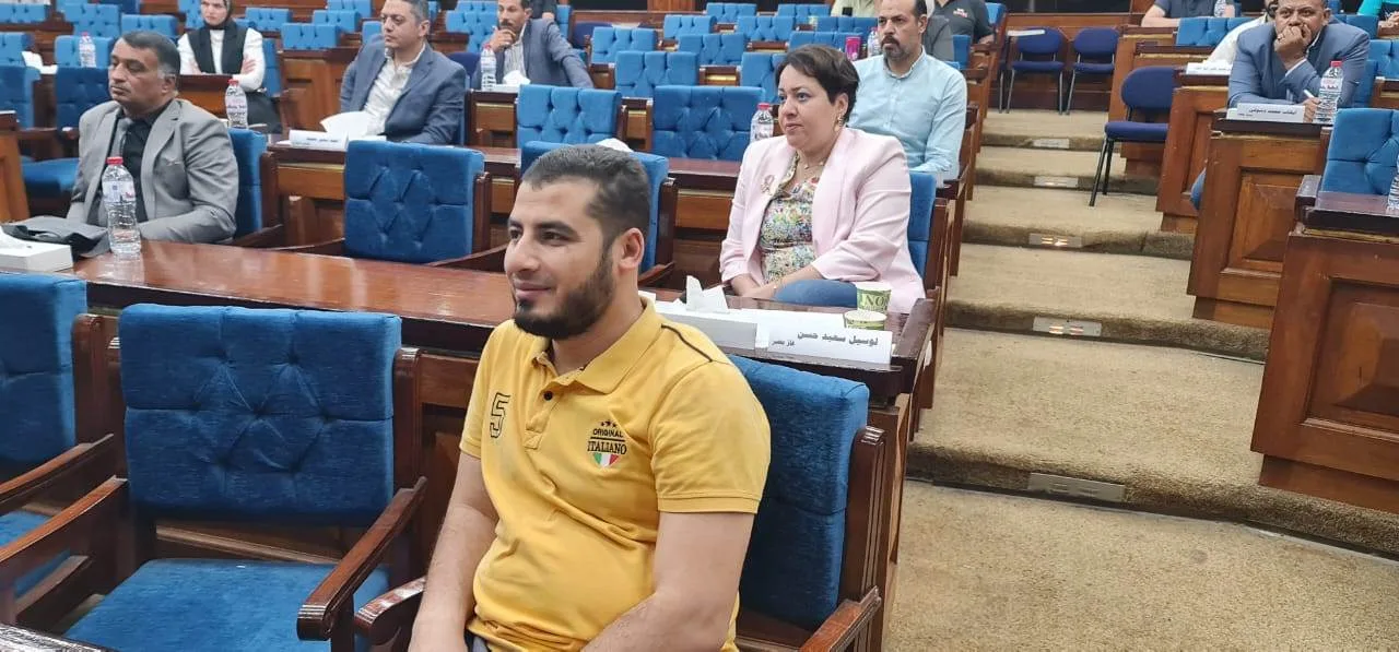 عباس صابر يشهد ختام برنامج ”لائحة شئون العاملين" عباس صابر يشهد ختام برنامج ”لائحة شئون العاملين"