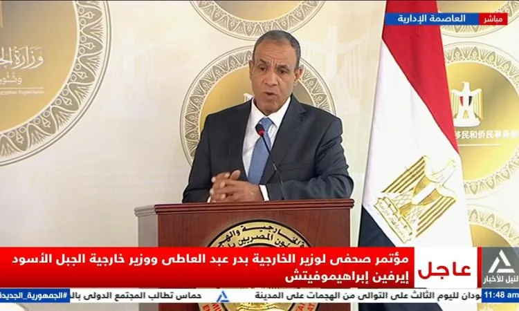 عبد العاطي: تطابق الرؤى بين مصر والجبل الأسود فيما يتعلق بتعزيز التعاون عبد العاطي: تطابق الرؤى بين مصر والجبل الأسود فيما يتعلق بتعزيز التعاون