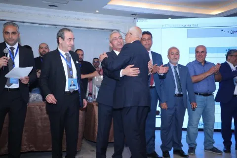 عبدالله عاصم غوشه نقيبا لمهندسي الأردن عبدالله عاصم غوشه نقيبا لمهندسي الأردن