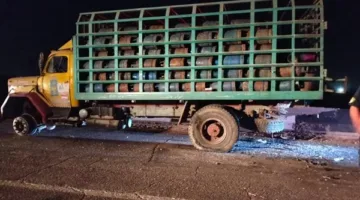 عربية الأنابيب عجنت الميكروباص.. إصابة شخصين في حادث تصادم بأسيوط