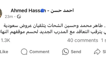 عروض سعودية لنجمي الأهلي.. والمدرب الجديد يحسم موقفهما