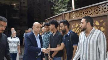 عزاء والدة زوجة المنتج محمد السبكي بحضور عدد من نجوم الفن والإعلام