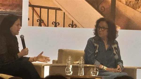 عزة فهمي: متأثرة بكاريوكا واستلهمت الحرف اليدوية من تحية. عزة فهمي: متأثرة بكاريوكا واستلهمت الحرف اليدوية من تحية.
