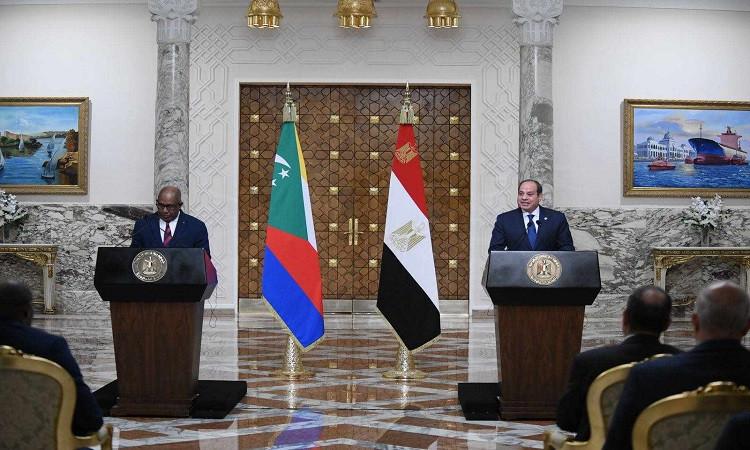 عزت : زيارة رئيس جزر القمر لمصر تؤكد عمق العلاقات المصرية الإفريقية عزت : زيارة رئيس جزر القمر لمصر تؤكد عمق العلاقات المصرية الإفريقية