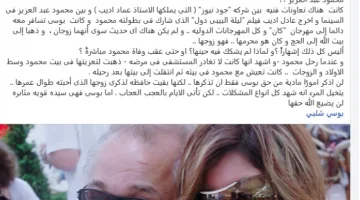 على مرأى ومسمع الجميع| لميس الحديدي تعلن مفاجأة في حقيقة انفصال بوسي شلبي والساحر