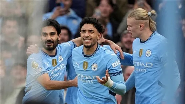 عمر مرموش أساسيًا.. تشكيل مانشستر سيتي أمام ساوثهامبتون في الدوري الإنجليزي (المتوقع) عمر مرموش أساسيًا.. تشكيل مانشستر سيتي أمام ساوثهامبتون في الدوري الإنجليزي (المتوقع)