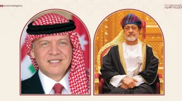 عيد مبارك من جلالة السلطان المعظم لملك الأردن والرئيس الأرجنتيني