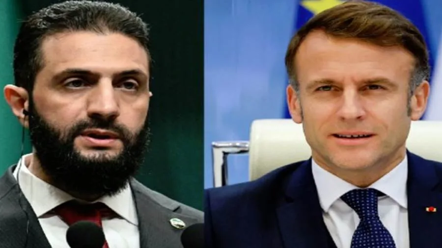 غدا.. ماكرون يستقبل الرئيس السوري الانتقالي في أول زيارة له إلى أوروبا غدا.. ماكرون يستقبل الرئيس السوري الانتقالي في أول زيارة له إلى أوروبا