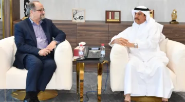 غرفة قطر تستعرض سبل تعزيز التعاون مع غرفة طهران