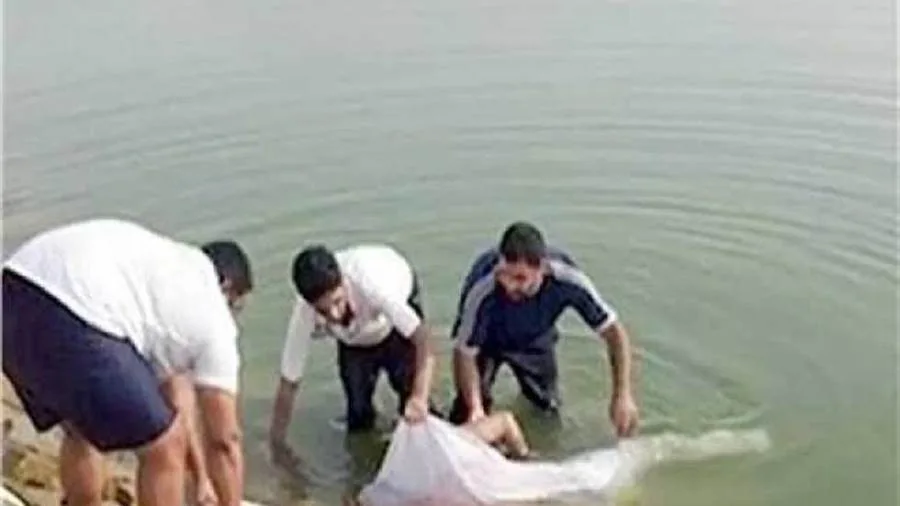 غرق مسن جرفته المياه في نهر النيل شمال أسوان