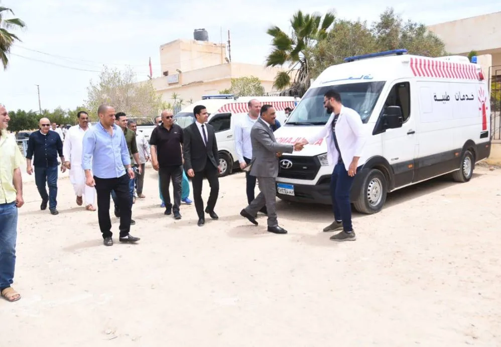 مطروح: تنظيم قافلة طبية مجانية لخدمة أهالي قرية شمس الحكمة مطروح: تنظيم قافلة طبية مجانية لخدمة أهالي قرية شمس الحكمة