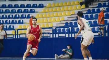 فريق الأهلي لكرة السلة يتغلب على الاتحاد في دوري السوبر