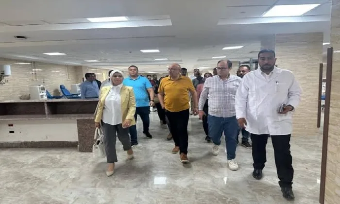 فريق العلاج الطبي من وزارة الصحة يقوم بزيارة مستشفى أبوتشت الجديد فريق العلاج الطبي من وزارة الصحة يقوم بزيارة مستشفى أبوتشت الجديد
