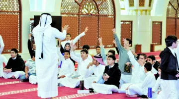 فعاليات تربوية مصاحبة للمسابقة المدرسية لحفظ القرآن