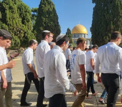 في ذكرى احتلال القدس… مئات المستوطنين المتطرفين يقتحمون المسجد الأقصى ويرفعون العلم الإسرائيلي في ساحاته (صور/فيديو)