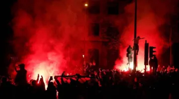 فيديو – اعتقال 47  شخصا بعد فوضى نصف نهائي دوري أبطال أوروبا