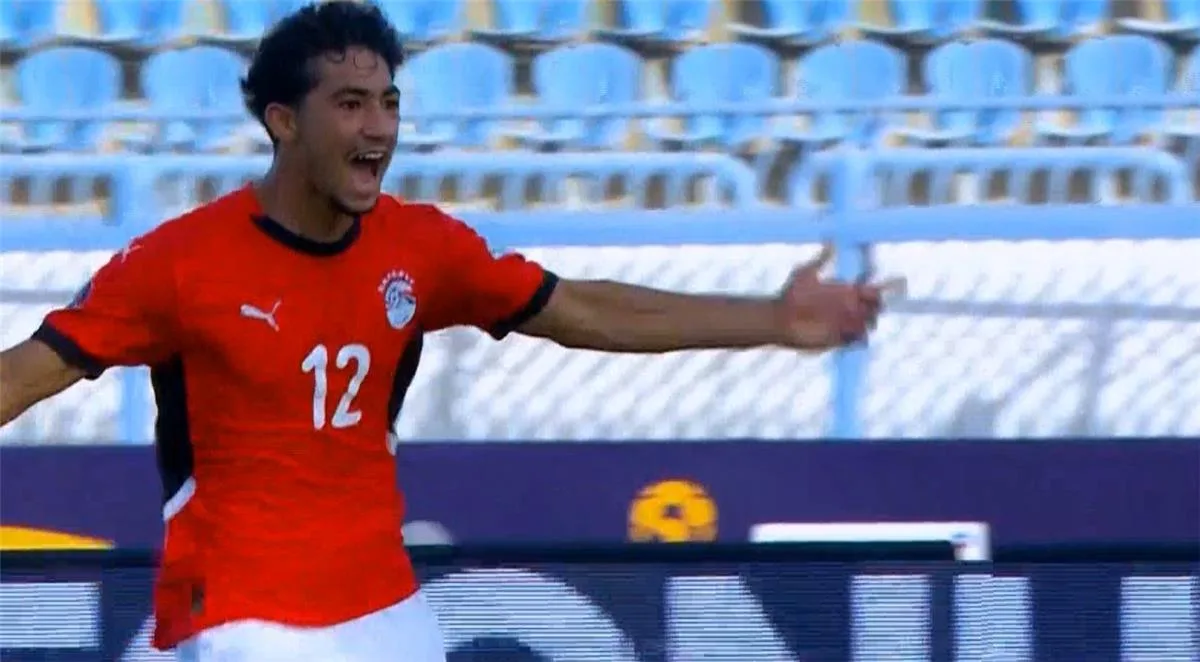 فيديو | مؤمن شريف يحرز الهدفين الأول والثاني لمصر ضد غانا فيديو | مؤمن شريف يحرز الهدفين الأول والثاني لمصر ضد غانا