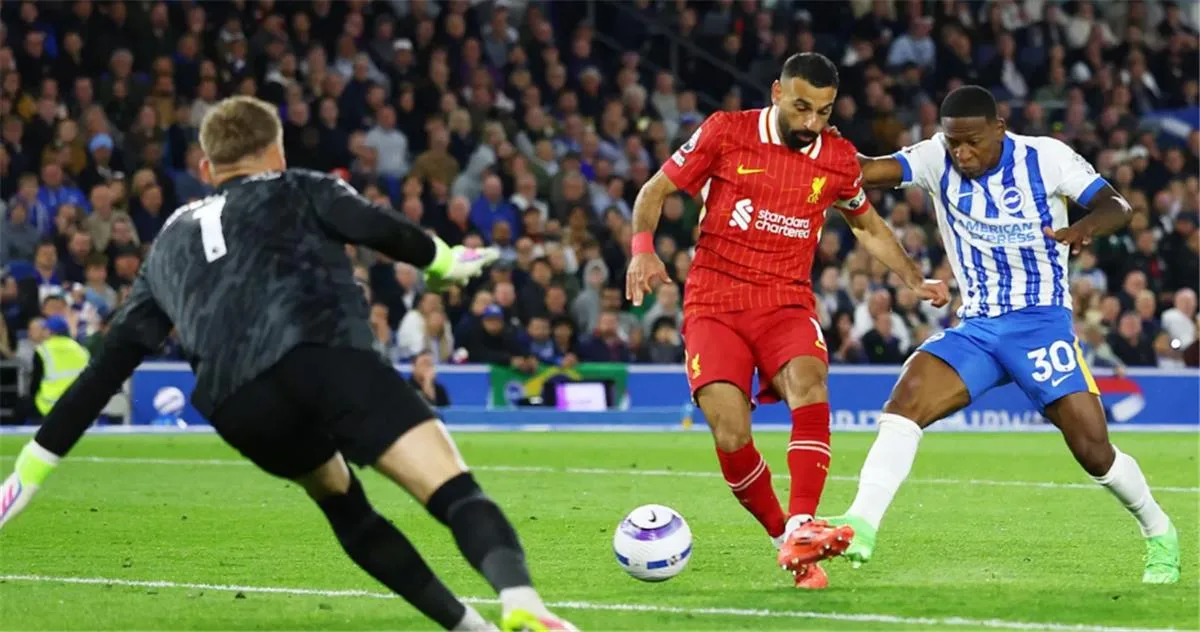 فيديو | محمد صلاح “القائد” يساهم في خسارة ليفربول بثلاثة أهداف مثيرة أمام برايتون في الدوري الإنجليزي فيديو | محمد صلاح “القائد” يساهم في خسارة ليفربول بثلاثة أهداف مثيرة أمام برايتون في الدوري الإنجليزي