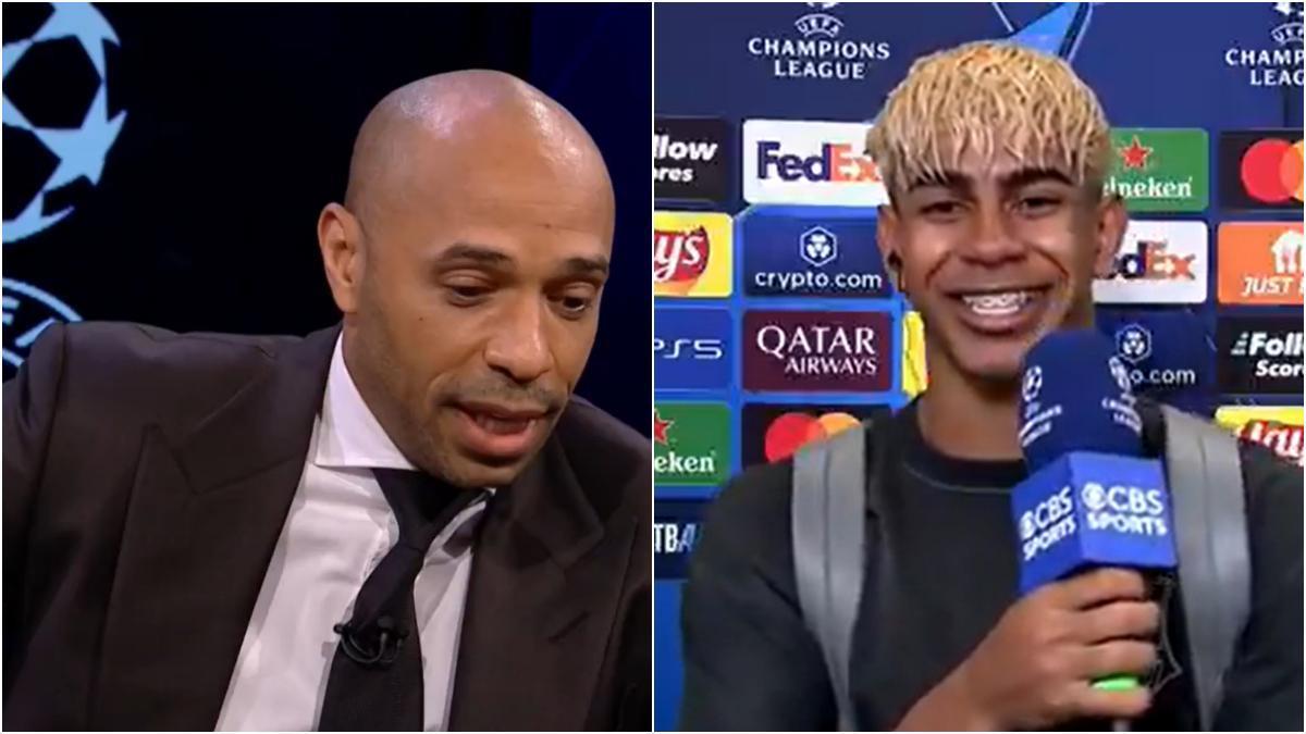 فيديو | هنري يطلب قميص يامال.. ورد غير متوقع من لاعب برشلونة فيديو | هنري يطلب قميص يامال.. ورد غير متوقع من لاعب برشلونة