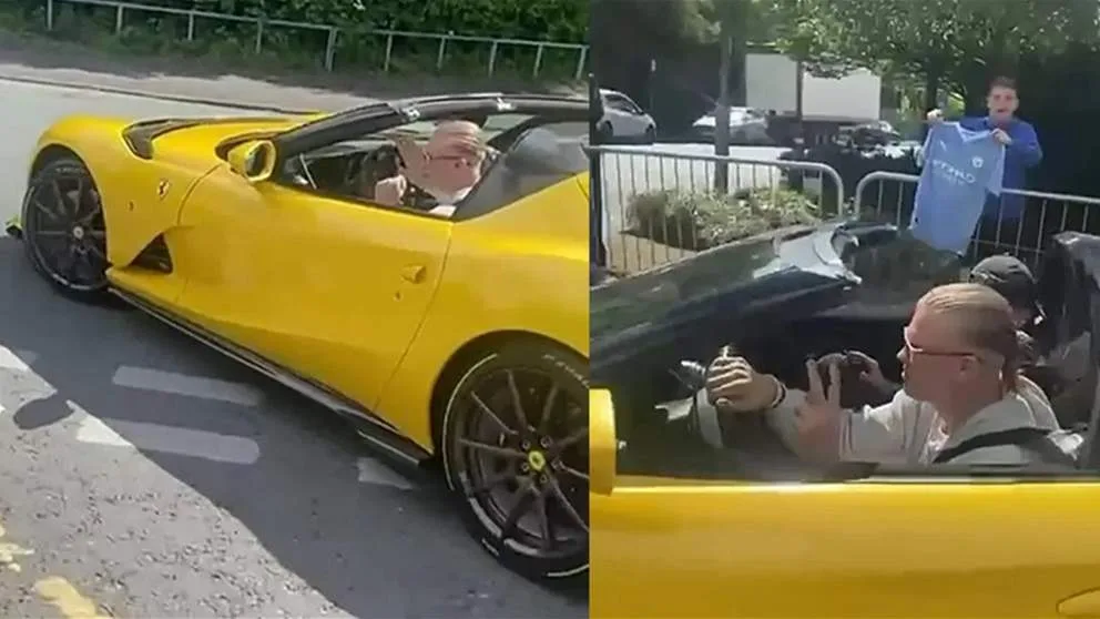 فيراري صفراء جديد مجموعة إيرلينغ هالاند فيراري صفراء جديد مجموعة إيرلينغ هالاند