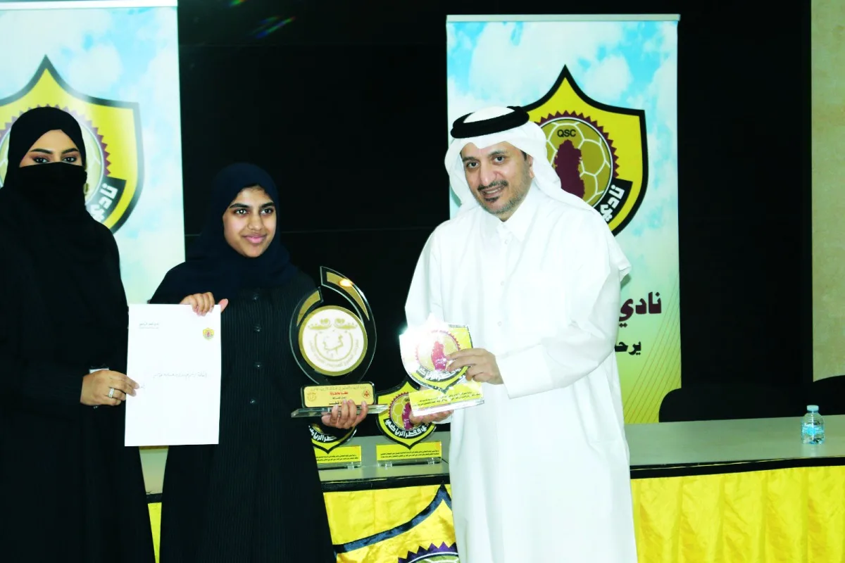 قطر الرياضي يحتفي بالفائزين في المهرجان المسرحي العربي