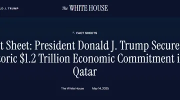 قطر تدعم الاقتصاد الأمريكي باستثمار 1.2 تريليون دولار.. صفقة تاريخية لشركتي “بوينج” و”جنرال إلكتريك”