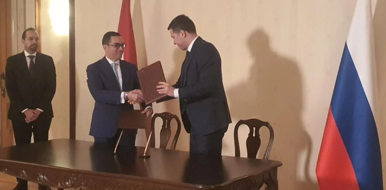 مصر وروسيا تبرمان اتفاقية للتعاون في مجالات التجارة والاقتصاد والعلم والتكنولوجيا مصر وروسيا تبرمان اتفاقية للتعاون في مجالات التجارة والاقتصاد والعلم والتكنولوجيا