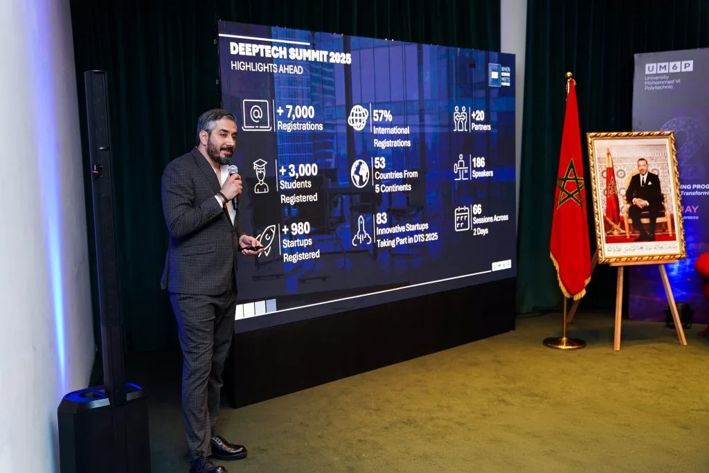 قمة Deeptech Summit 2025…بنجرير تحتضن رواد التكنولوجيا العميقة من خمس قارات قمة Deeptech Summit 2025…بنجرير تحتضن رواد التكنولوجيا العميقة من خمس قارات