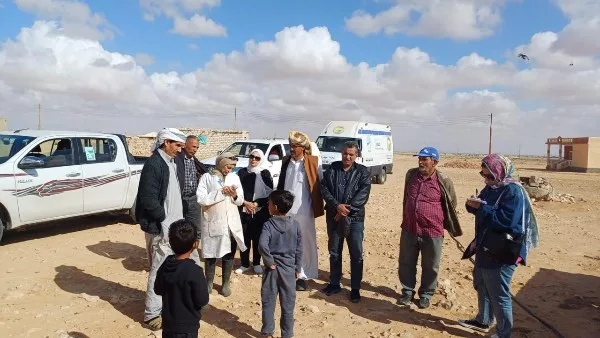 قوافل بيطرية مجانية لدعم مزارعي مطروح قوافل بيطرية مجانية لدعم مزارعي مطروح