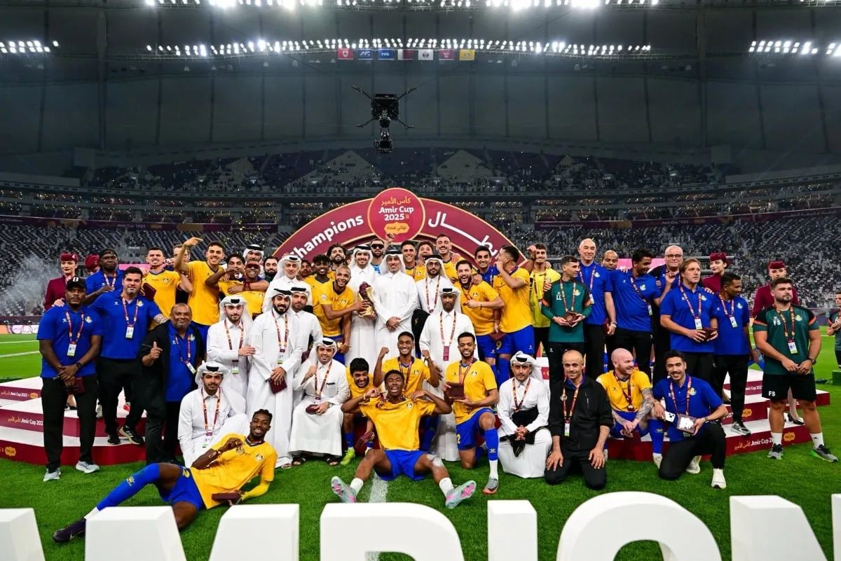 كأس الأمير لكرة القدم 2025: لاعبو الغرافة يعبرون عن تصميمهم على الفوز باللقب الثامن كأس الأمير لكرة القدم 2025: لاعبو الغرافة يعبرون عن تصميمهم على الفوز باللقب الثامن