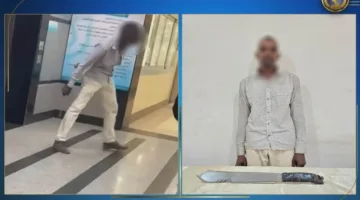 كشف ملابسات فيديو متداول لشخص يروع عاملين بسلاح أبيض بمستشفى في أسوان