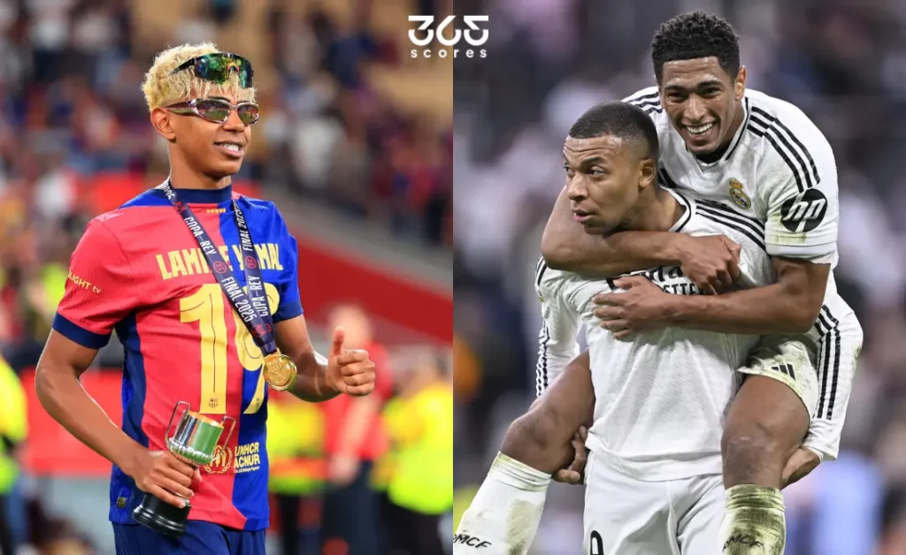 كلاسيكو اللقب.. 10 معلومات عن مباراة برشلونة ضد الريال في الدوري الإسباني كلاسيكو اللقب.. 10 معلومات عن مباراة برشلونة ضد الريال في الدوري الإسباني