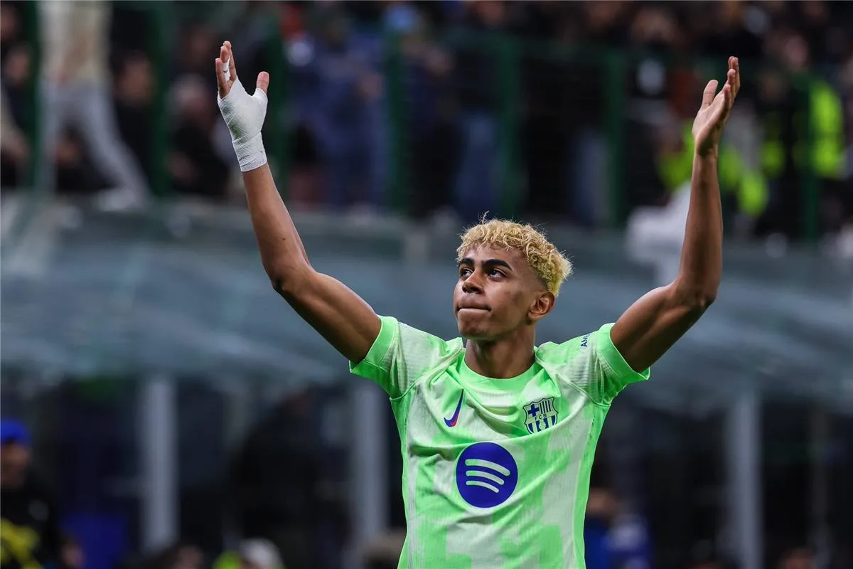 لامين يامال يقود الهجوم.. التشكيل المثالي لدور نصف نهائي دوري أبطال أوروبا لامين يامال يقود الهجوم.. التشكيل المثالي لدور نصف نهائي دوري أبطال أوروبا