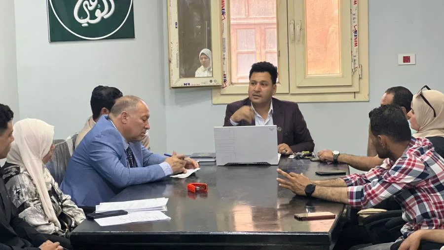 لجنة حزب "الوعي" في بني سويف تُناقش استعدادات الاستحقاقات القادمة لجنة حزب "الوعي" في بني سويف تُناقش استعدادات الاستحقاقات القادمة