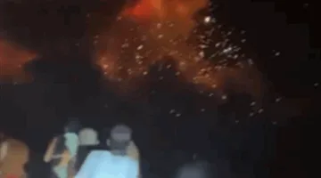 لحظة بدء القصف الهندي على باكستان (شاهد الفيديو)