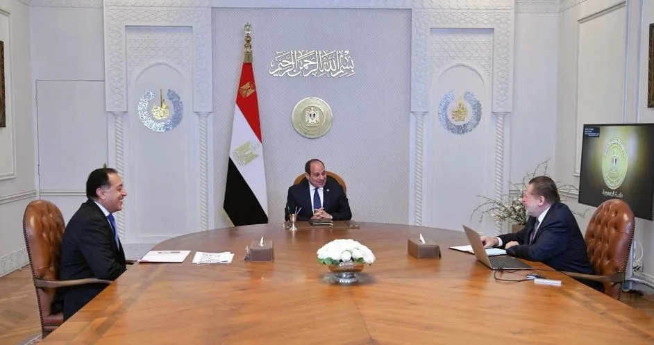 الرئيس السيسي يؤكد على أهمية الاستمرار في جهود توفير بيئة مناسبة لدعم القطاع الخاص