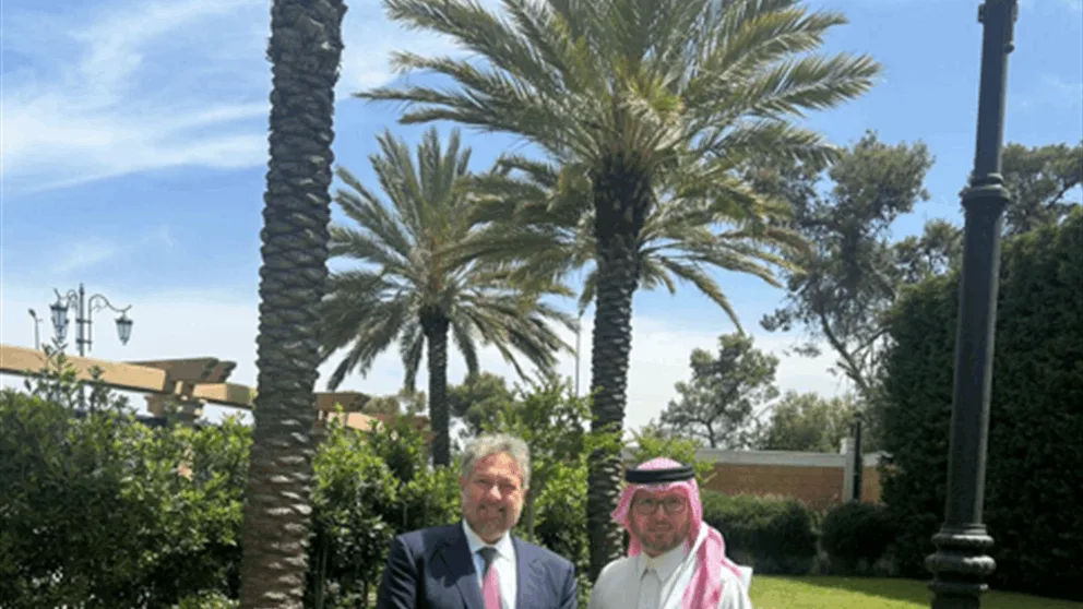 لقاء بين النائب نعمة افرام والسفير السعودي وليد بخاري.. وهذا ما تم بحثه! لقاء بين النائب نعمة افرام والسفير السعودي وليد بخاري.. وهذا ما تم بحثه!