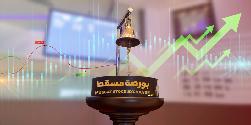 مؤشر بورصة مسقط يُغلق مرتفعًا بنسبة 0.31 بالمائة مؤشر بورصة مسقط يُغلق مرتفعًا بنسبة 0.31 بالمائة