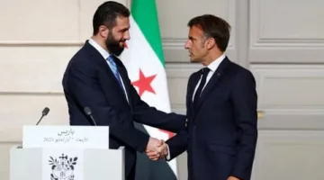 ماكرون يطالب الشرع بمحاكمة مرتكبي الجرائم الإنسانية في سوريا