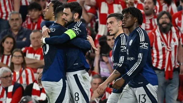 مانشستر يونايتد يتأهل لنهائي الدوري الأوروبي بعد الفوز على بلباو برباعية مانشستر يونايتد يتأهل لنهائي الدوري الأوروبي بعد الفوز على بلباو برباعية