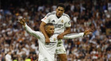 مبابي يسجل هدف ريال مدريد الثالث أمام سيلتا فيجو