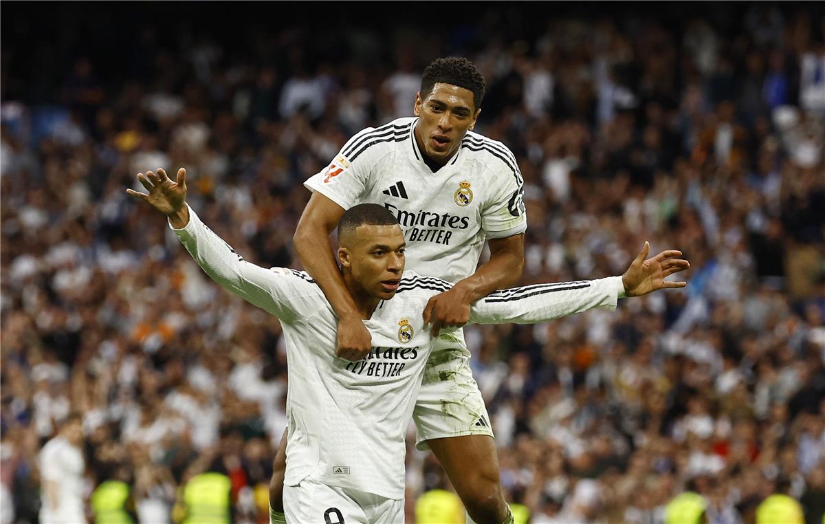 مبابي يسجل هدف ريال مدريد الثالث أمام سيلتا فيجو مبابي يسجل هدف ريال مدريد الثالث أمام سيلتا فيجو